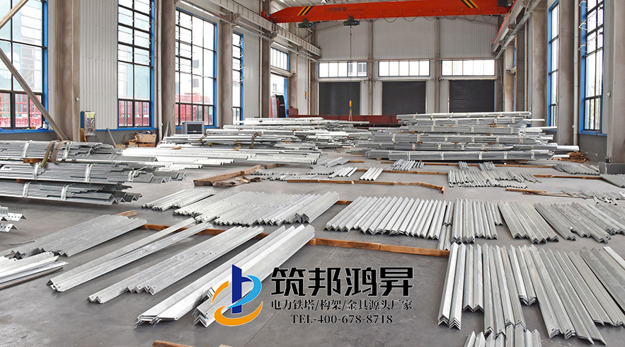 電力角鋼塔部件堆放 電力角鋼塔部件堆放