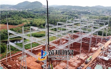 什么是變電站構架，由哪些部分組成及分類應用